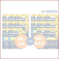 48 x Varta Energy batterijen