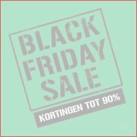 Black Friday indoor uitverkoop