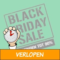 Black Friday indoor uitverkoop