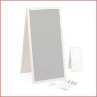 Black- en whiteboard dubbel bord