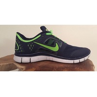 Nike Free Run 3.0 blauw/Fluor Groen