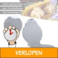 AFK wafel- en ijshoorntjesmaker