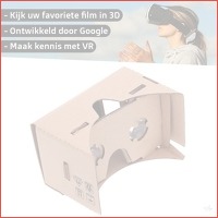 3D Google cardboard reality bril V2