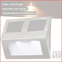 LED Solar Wandlamp Deco