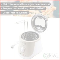 Kiwi Friteuse 1 L KDF 5502