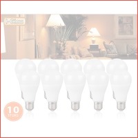 10-pack LED-lampen met E27 fitting