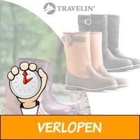 Travelin' lederen outdoorlaarzen