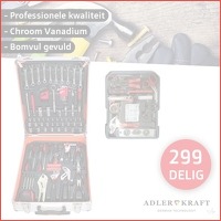 299-delige Adler Kraft gereedschaptrolle..