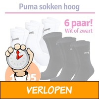 6-pack Puma sokken hoog