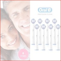 8-pack Oral- B Precision Clean opzetbors..