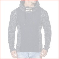 Tweekleurige Tazzio sweater