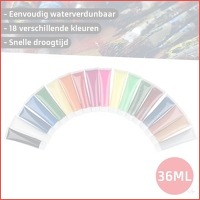 18-pack Artist en Co acrylverf 36 ml