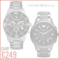 Armani horloges voor dames en heren