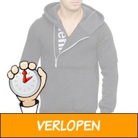 Stoere asymmetrische hoodie