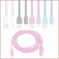 XL gevlochten USB kabel