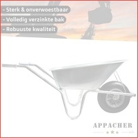 Appacher kluskruiwagen 85 liter