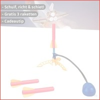 Proline raketschieter met 3 raketten