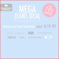 Mega Jeans Deal: mannen