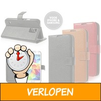 Leren wallet case voor je smartphone