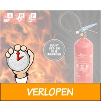 Safety First: vetbrandblusser 6 liter