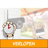 Outdoor WiFi-camera met bewegingsdetectie