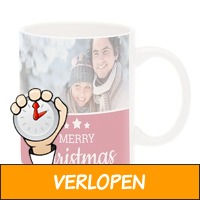 Kerst mok met foto