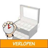 Horlogedoos voor 20 horloges