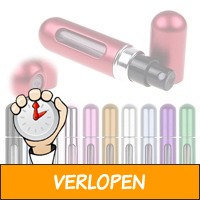 Mini parfum spray voor op reis