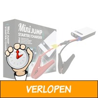 Mini jumpstarter voor de auto