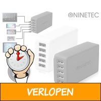 Ninetec 5-poorts 8A laadstation