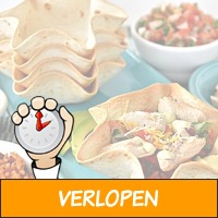 Tortillaschelp pan