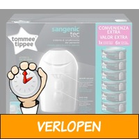 Tommee Tippee Sangenic 6 navulcassettes met Gratis emme..