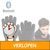 Touchscreen handschoenen met speaker en microfoon