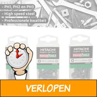 10-pack Hitachi PH bits 25mm