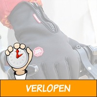 Water- & windproof touchscreen handschoenen