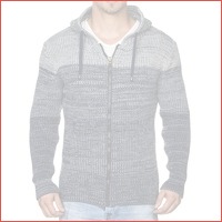 Warm Tazzio Herenvest met capuchon