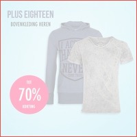 Plus Eighteen heren bovenkleding