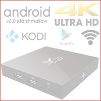 4K Ultra HD Android mediaspeler met Kodi