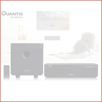 Quantis 3d-soundsysteem met subwoofer