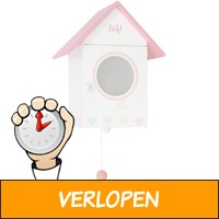 Lief! wandlamp vogelhuisje