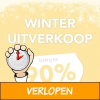 Mega outdoor uitverkoop