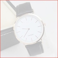 Chique en minimalistisch horloge