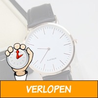 Chique en minimalistisch horloge