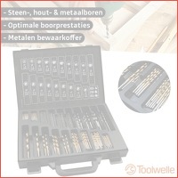 120-delige Toolwelle borenset