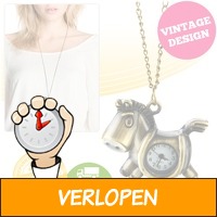 Vintage paard ketting