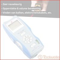 Toolwelle ultrasone afstandsmeter