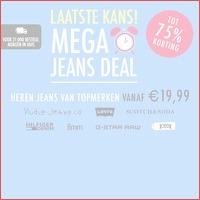 Mega Jeans Deal: mannen