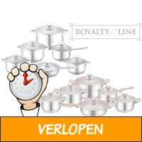 12-delige Royalty Line pannenset