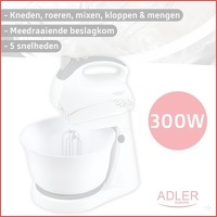 Adler 300W keukenmachine