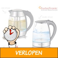 Turbotronic waterkoker met of zonder thee infuser